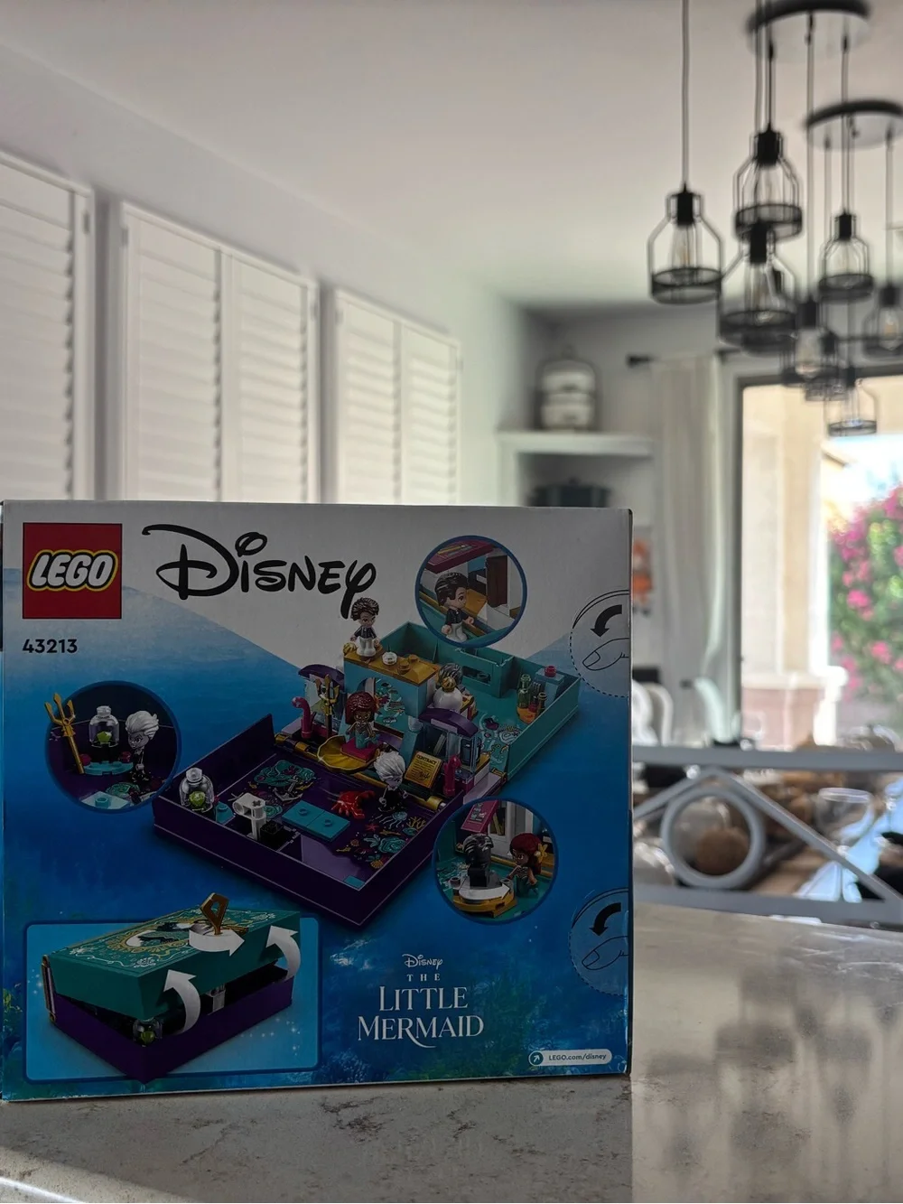 Lego Disney Little Mermaid Story Book Lego Set 43213 Sealed